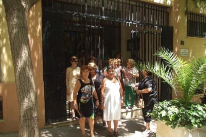 Las antiguas alumnas cursaron sus estudios de Administrativo en los años 70 del pasado siglo