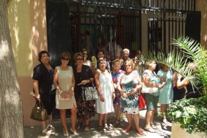 Las antiguas alumnas cursaron sus estudios de Administrativo en los años 70 del pasado siglo