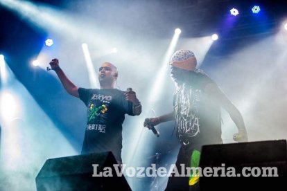III edición del Festival de música Juergas Rock celebrado en Adra.
