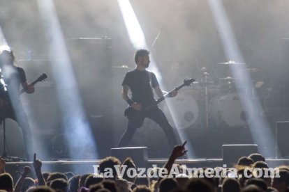 III edición del Festival de música Juergas Rock celebrado en Adra.