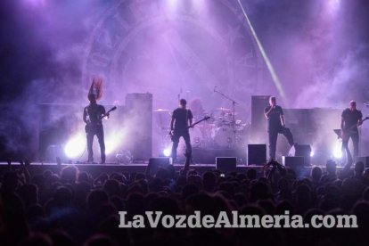 III edición del Festival de música Juergas Rock celebrado en Adra.