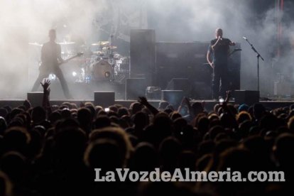 III edición del Festival de música Juergas Rock celebrado en Adra.