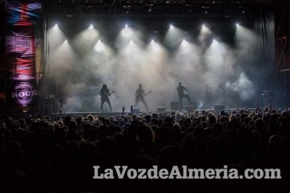 III edición del Festival de música Juergas Rock celebrado en Adra.