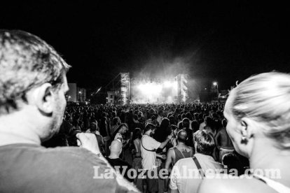 III edición del Festival de música Juergas Rock celebrado en Adra.