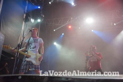 III edición del Festival de música Juergas Rock celebrado en Adra.