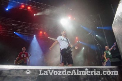 III edición del Festival de música Juergas Rock celebrado en Adra.