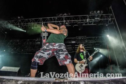 III edición del Festival de música Juergas Rock celebrado en Adra.
