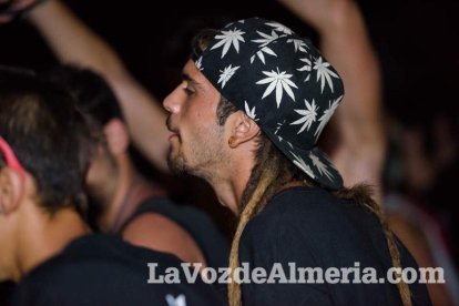 III edición del Festival de música Juergas Rock celebrado en Adra.
