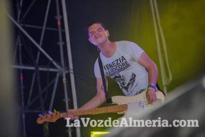 III edición del Festival de música Juergas Rock celebrado en Adra.
