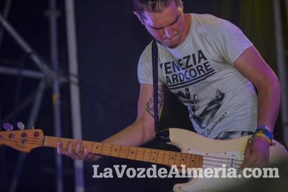 III edición del Festival de música Juergas Rock celebrado en Adra.