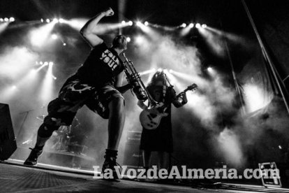 III edición del Festival de música Juergas Rock celebrado en Adra.