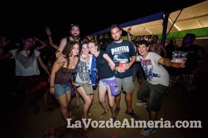 III edición del Festival de música Juergas Rock celebrado en Adra.