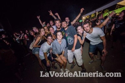 III edición del Festival de música Juergas Rock celebrado en Adra.