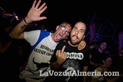 III edición del Festival de música Juergas Rock celebrado en Adra.