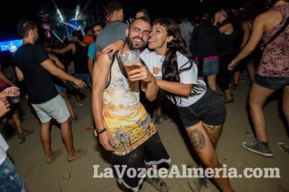 III edición del Festival de música Juergas Rock celebrado en Adra.