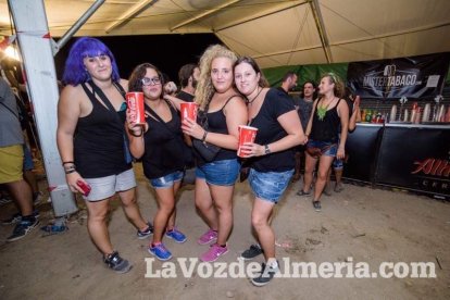 III edición del Festival de música Juergas Rock celebrado en Adra.