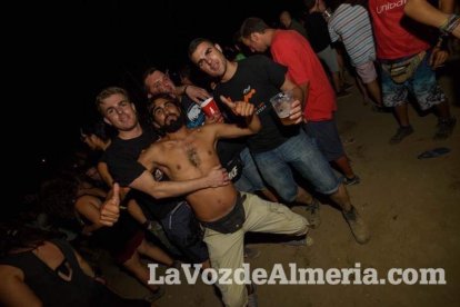 III edición del Festival de música Juergas Rock celebrado en Adra.