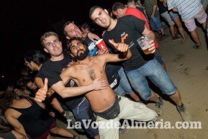 III edición del Festival de música Juergas Rock celebrado en Adra.