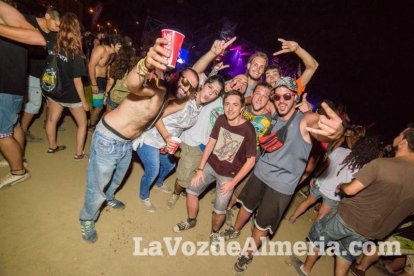 III edición del Festival de música Juergas Rock celebrado en Adra.