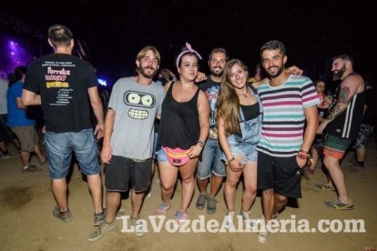 III edición del Festival de música Juergas Rock celebrado en Adra.