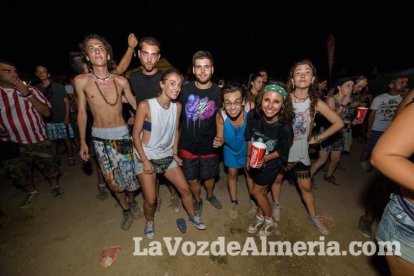 III edición del Festival de música Juergas Rock celebrado en Adra.
