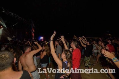 III edición del Festival de música Juergas Rock celebrado en Adra.