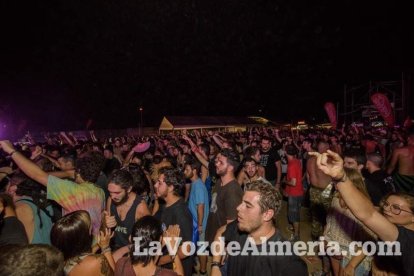 III edición del Festival de música Juergas Rock celebrado en Adra.