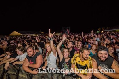 III edición del Festival de música Juergas Rock celebrado en Adra.