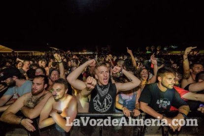 III edición del Festival de música Juergas Rock celebrado en Adra.