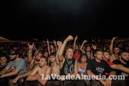 III edición del Festival de música Juergas Rock celebrado en Adra.