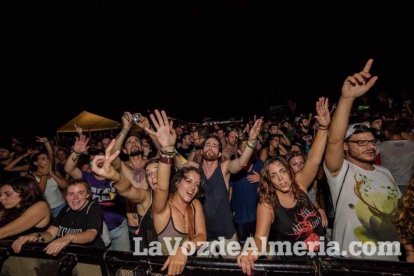 III edición del Festival de música Juergas Rock celebrado en Adra.