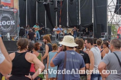 III edición del Festival de música Juergas Rock celebrado en Adra.