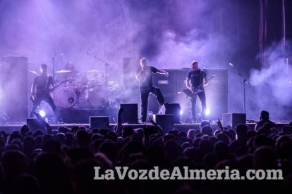 III edición del Festival de música Juergas Rock celebrado en Adra.