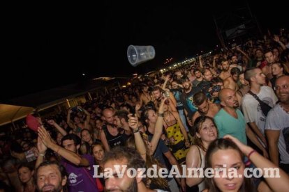 III edición del Festival de música Juergas Rock celebrado en Adra.