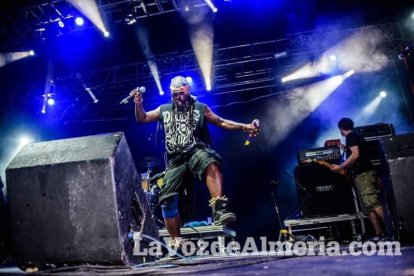III edición del Festival de música Juergas Rock celebrado en Adra.