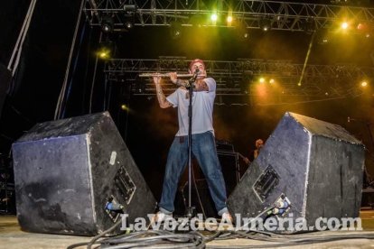 III edición del Festival de música Juergas Rock celebrado en Adra.