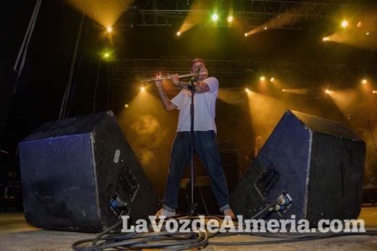 III edición del Festival de música Juergas Rock celebrado en Adra.