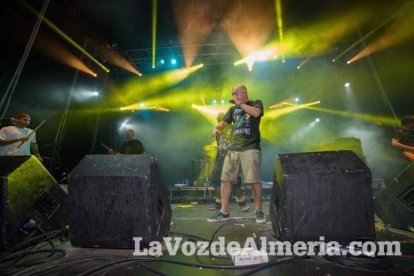 III edición del Festival de música Juergas Rock celebrado en Adra.