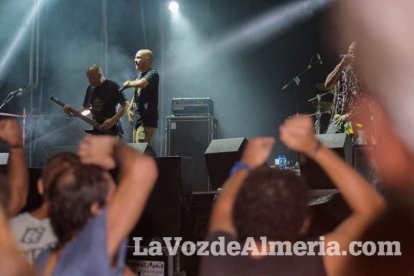 III edición del Festival de música Juergas Rock celebrado en Adra.