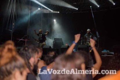 III edición del Festival de música Juergas Rock celebrado en Adra.