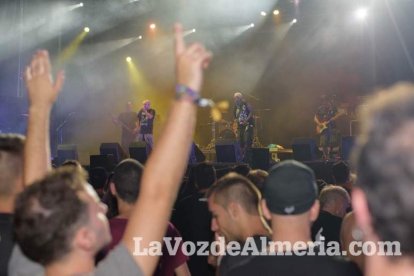 III edición del Festival de música Juergas Rock celebrado en Adra.