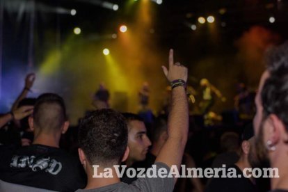 III edición del Festival de música Juergas Rock celebrado en Adra.