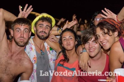 III edición del Festival de música Juergas Rock celebrado en Adra.