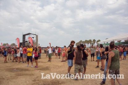 III edición del Festival de música Juergas Rock celebrado en Adra.