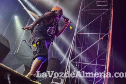 III edición del Festival de música Juergas Rock celebrado en Adra.