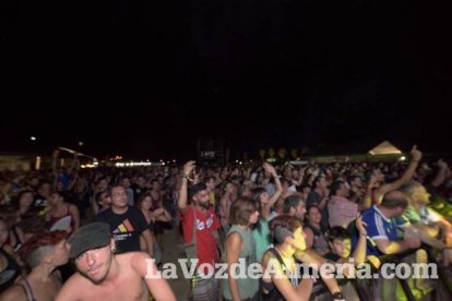 III edición del Festival de música Juergas Rock celebrado en Adra.