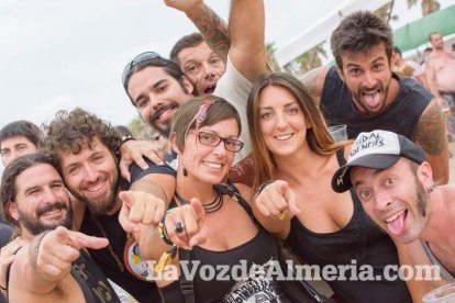 III edición del Festival de música Juergas Rock celebrado en Adra.