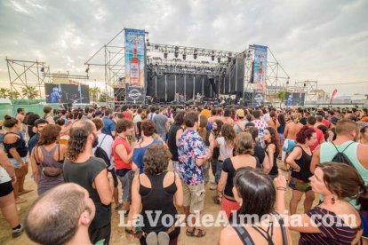 III edición del Festival de música Juergas Rock celebrado en Adra.