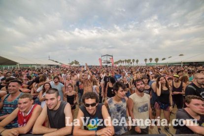 III edición del Festival de música Juergas Rock celebrado en Adra.