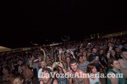 III edición del Festival de música Juergas Rock celebrado en Adra.